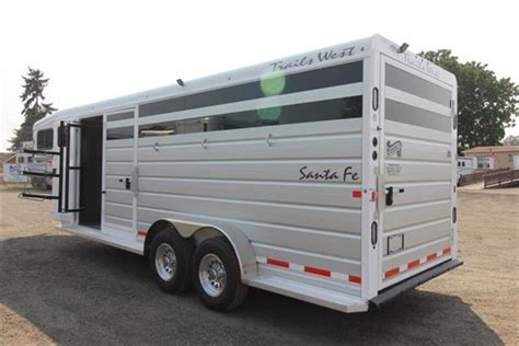 trails west horse trailers  sale trailersmarketcom