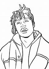 Juice Wrld Coloring Pages Juicewrld Wonder sketch template