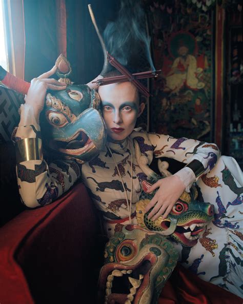 Karen Elson ‘in The Land Of Dreamy Dreams’ By Tim Walker For Vogue Uk