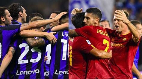 jadwal liga italia pekan   inter milan   roma cek susunan