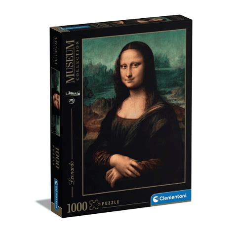 Rompecabezas 1000 Piezas La Monalisa Museum Collection Clementoni