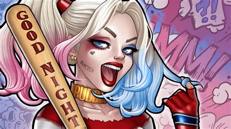 harley quinn anime series wallpapers wallpaper cave