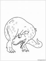 Coloring Allosaurus Pages Color Online Dinosaurs Print Hellokids Coloringpagesonly sketch template