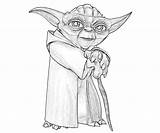 Coloring Yoda Pages Printable Clipart Wars Star Drawing Library Clip sketch template