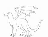 Dragon Template Coloring Popular sketch template