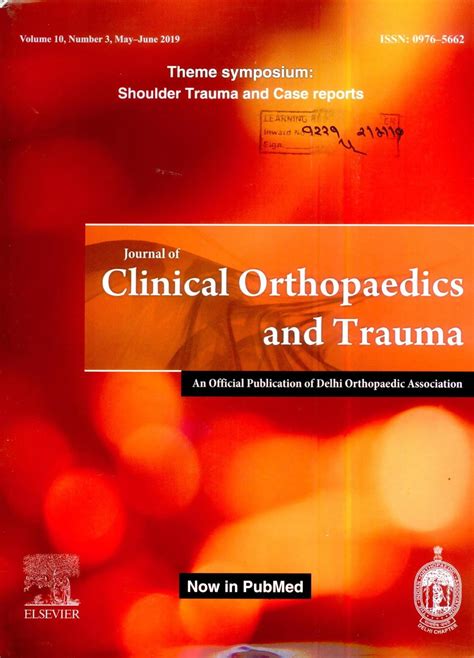 journal  clinical orthopaedics  trauma     lrc