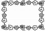 Clip Lei Coloring Clipart Luau Border Hawaiian Birthday Theme Borders Flowers Designs Cliparts Line Flower Library Clipartpanda Graphic Use Powerpoint sketch template
