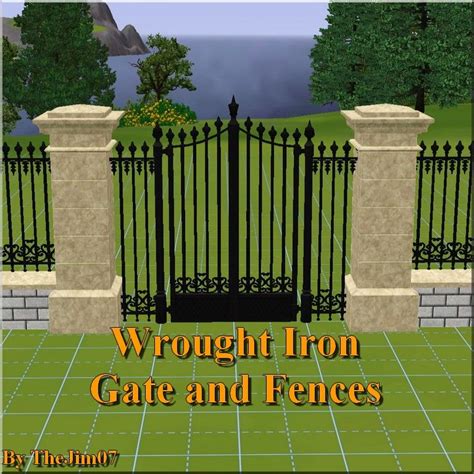 sims  custom content  custom fences gates artofit