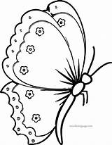 Butterfly Wecoloringpage sketch template