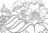 Thumbelina Coloring Popular sketch template