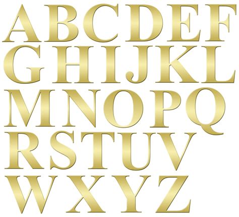 gold font clipart   cliparts  images  clipground