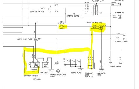 kubota bx starter wiring diagram wiring diagram