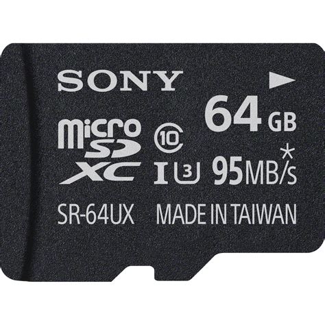 sony gb high speed microsdxc uhs  memory card sruxatq bh