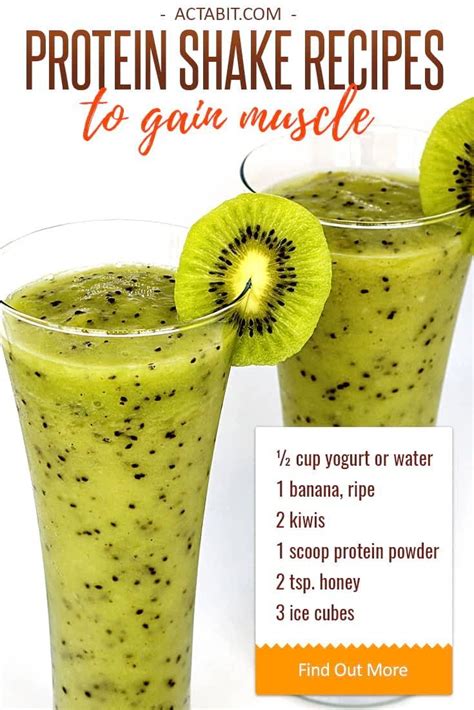 Healthy Protein Shake Recipes To Gain Muscle Healthy