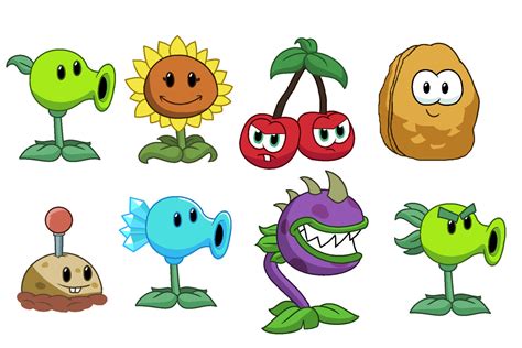 plants  zombies plants  ons style part   adrianmacha