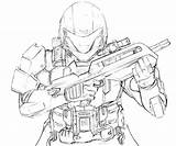 Halo Coloring Pages Print Master Chief Lego Printable Fallout Ops Call Duty Odst Color Reach Army Trooper Colorear Kids Para sketch template