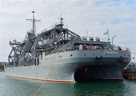 russian salvage ship kommuna   black sea fleet  years    serving
