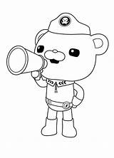 Coloring Octonauts Pages Dashi Kids Barnacles Templates Printable Print Drawing Announcement Colouring 색칠 Sheets Color Octonaut 공부 Captain Capt Williamson sketch template