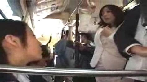 japanese public sex in a bus