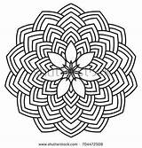 Coloring Lace Pages Getcolorings Drawn Hand Mandala sketch template