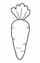 Carrot Coloring Easter Bunny Pages Fruit Colouring Kids Book Preschool Coloringpagesfortoddlers Little Crafts sketch template