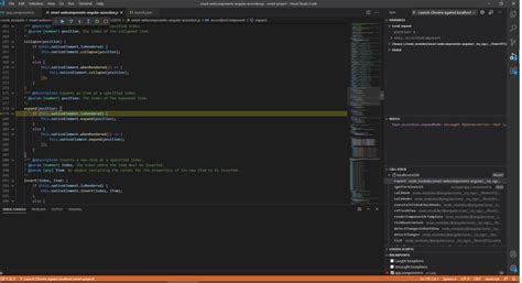 angular debug  visual studio code  chrome devtools httpswwwhtmlelementscom