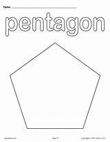Pentagon Coloring Shape Worksheets Pages Shapes Preschool Printable Tracing Toddlers Kids Mpmschoolsupplies Templates Supplyme Sheets Pattern Choose Board 35kb 700px sketch template