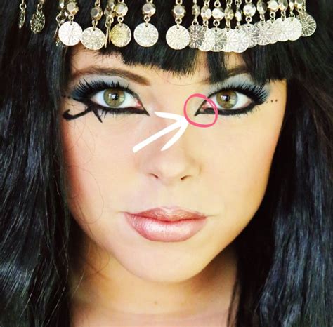 Cleopatra Halloween Makeup Tutorial Valuable Junk From An Urban