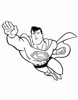 Coloring Superman Book Clipart Library Cartoon sketch template