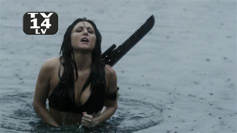 naked cassie scerbo in sharknado 3 oh hell no