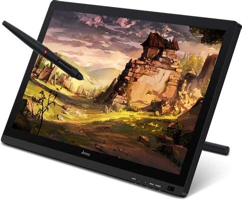 artisul ds  graphic tablet  screen  display levels  sensitivity