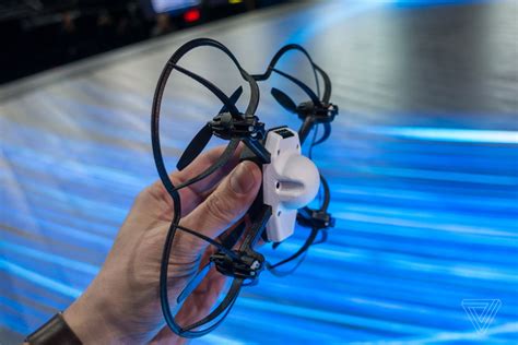 intel shows    tiny drones flying   ces  dronedj