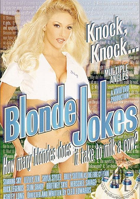 Blonde Jokes 2002 Adult Dvd Empire