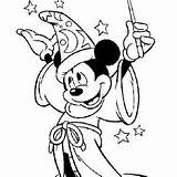 Magician Disney Ouvrir Imprimer sketch template