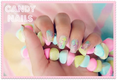 manicure   week candy nails glam fab happy