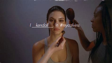 kendall jenner by calvin klein find and share on giphy