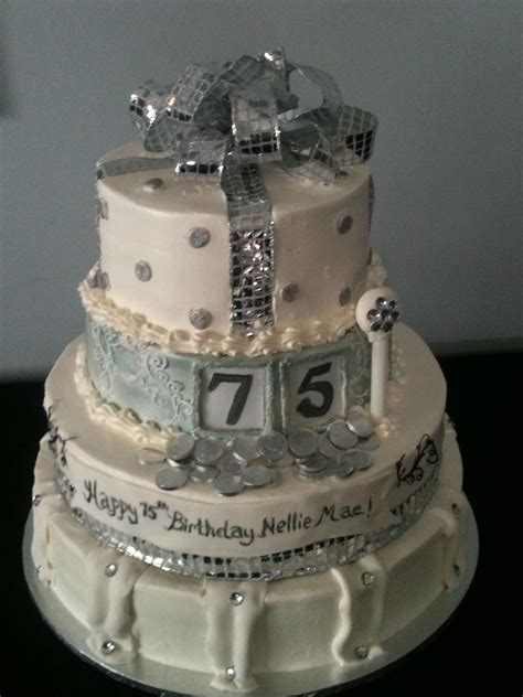75th Birthday Cake 75 Birthday Cake Happy 75th Birthday 75th Birthday
