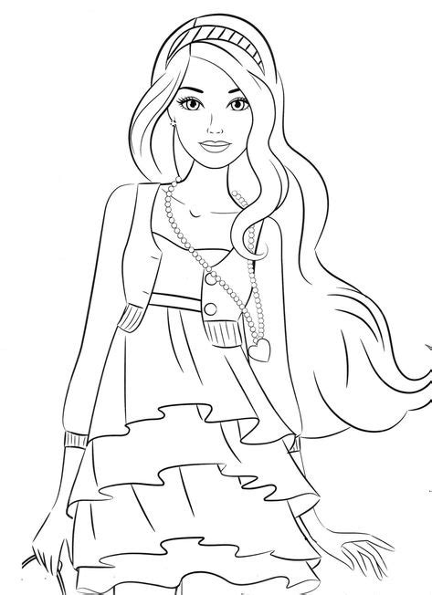 coloring pages  rainbow    images barbie coloring pages