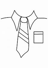 Corbata Hemd Colorare Camicia Krawatte Disegno Cravatta Tie Educima Afbeelding Sketchite sketch template