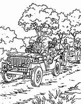 Coloring Pages Parade Military Distance Shooting Color Colorluna sketch template