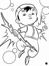Boboiboy Coloring Pages sketch template