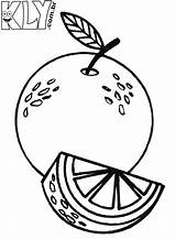 Laranja Fruta Frutas Laranga Colorear Salvo Jadehaut sketch template