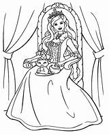 Princesses Throne sketch template