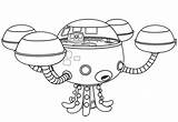 Octonauts Octopod sketch template