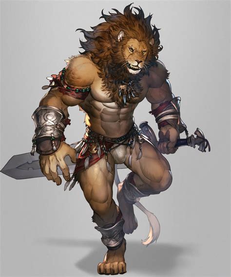 lion fighter  koutanagamori  deviantart