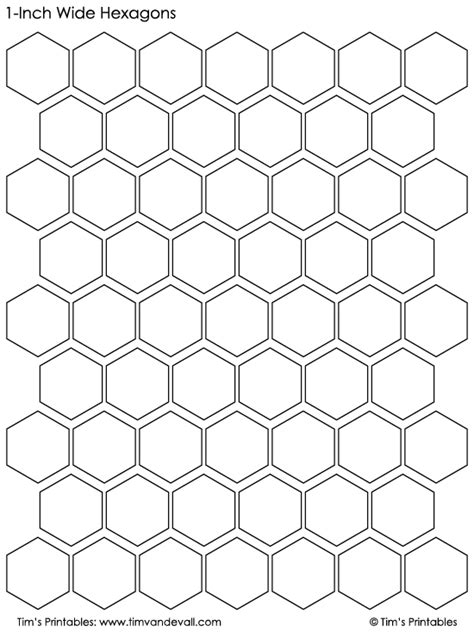 blank hexagon template printable word searches