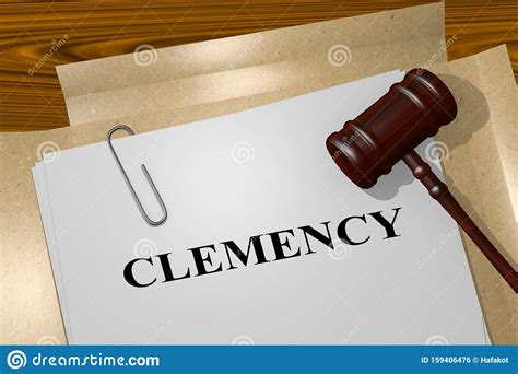 clemency legal concept stock illustration illustration  activist