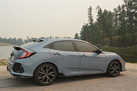 civic hatchback sport touring sonic gray pearl st road trip  black hills sd rcivic