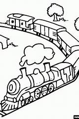 Train Toy Coloring Getcolorings sketch template