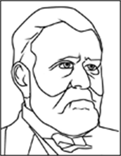ulysses  grant coloring page coloring pages
